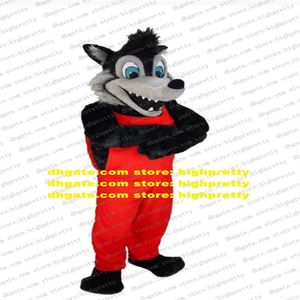 Grote Boze Wolf Pete de Kat Mascotte Kostuum Volwassen Stripfiguur Outfit Pak Nemen Groep Po Klassieke Giftware zz95342836