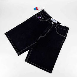Big Boy Designer Fashion Jeans Skateboard Denim Shorts Medium Taille Pants Street Loose Quarter Summer Trendy