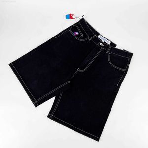 Big Boy Designer Mode Jeans Skateboard Denim Shorts Taille Moyenne Pantalon Rue Lâche Trimestre Été Tendance