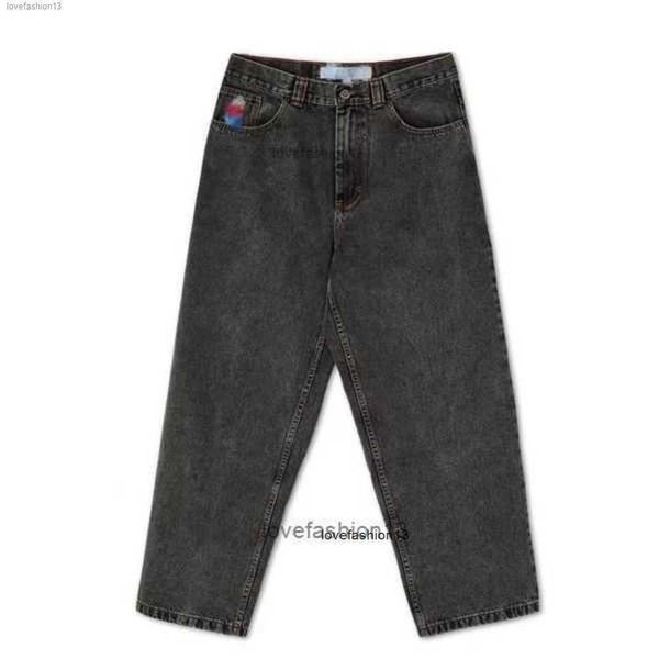 Big Boy Jeans Designer Polars Skater Jambe Large Lâche Denim Casual Pantsdhfw Mode Préférée Jeans de Mode Précipité