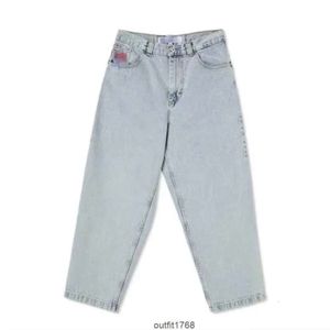 Big Boy Jeans Designer Skater Jambe Large Lâche Denim Casual Pantsdhfw Mode Préférée Précipité Nouveautés Chenghao03 396