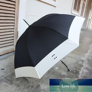 Grande marque petite tige droite poignée incurvée lumière parapluie de luxe Protection solaire Protection Uv parapluie ensoleillé