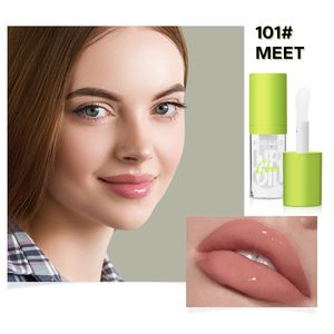 Big Brush Head Lip Lip Oil Ultra-Hidrating Glossy Lip Gloss Gloss Gloss y veganos Tinted Lips Makeup