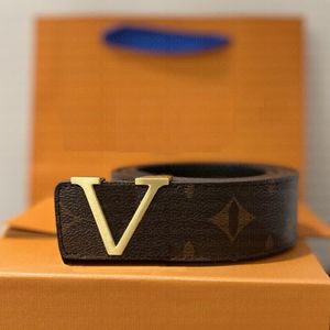 Big buckle genuine leather belt with box designer men women high-quality mens Fashion belts Width 38mm AAA778 fashionbelt006
