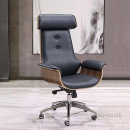 Big Class Boss Bus bureau stoelen ergonomische computervoorzitter modern kantoormeubilair ontwerper Swivel Armchair European Home Game Chair