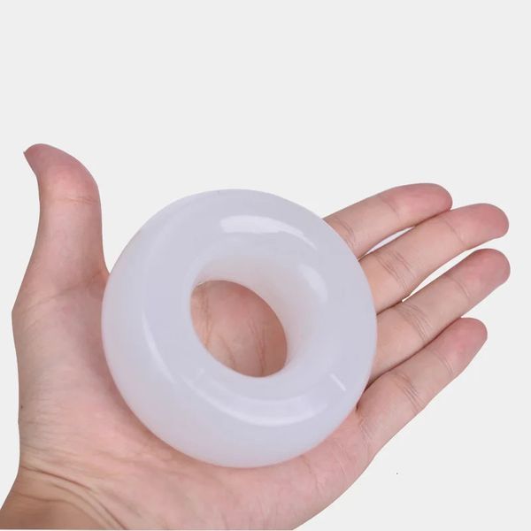 Big Cock Ring Pénis Cockring Mâle Chasteté Cage Sex Toy pour Hommes Retarder L'éjaculation Produits Pour Adultes Couple Anneaux 240312