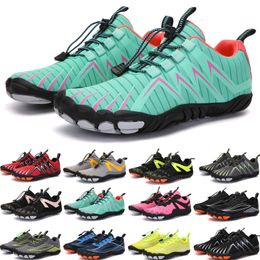 Chaussures d'escalade à grande couleur extérieure Blanc Mens Trainers pour femmes Sneakers Taille 35-46 Gai Colour5 945