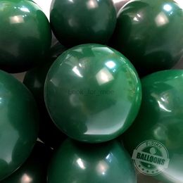 Grand Ballon Vert Foncé En Gros Coloré Ballons En Latex Anniversaire Décor De Mariage Fond Arche Décoration De La Maison Bébé Douche Jouets HKD230808