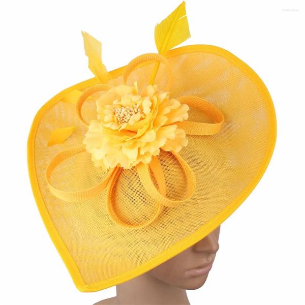 Grand Derby Fascinators chapeaux de fête femmes chapellerie de mariage mode chapeaux accessoires floraux mariée dames jours casque