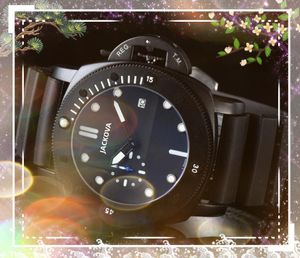 Grand cadran lumious quartz mode mens montres 50mm date automatique ceinture en caoutchouc épais montre super lumineux président masculin militaire analogique horloge montre-bracelet relogio masculino