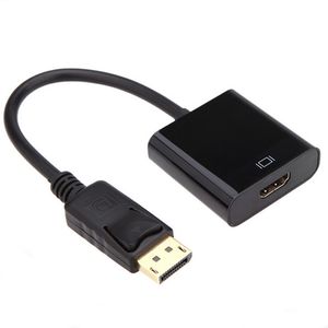 Gran DP a HDMI, 1080P DisplayPort DP transferencia HDMI macho a hembra adaptador convertidor para PC portátil