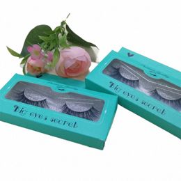 Big Eye's Secret 10 Pairs 3D Strip Les Eyel Extensi 100% Handgemaakte Eyel Extensi Mooie Makeup Tools Flase les Z8Je #