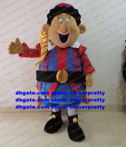 Big Fat Lady Zwarte Piet mascotte kostuum volwassen stripfiguur outfit pak fancy high-end entertainmentprestaties zx756
