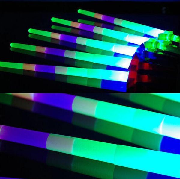Big four glow sticks telescópicos glow sticks juguetes al por mayor (grandes) hot Led Rave Toy