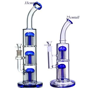 BIg Glass Bong Tuyau De Fumée Narguilés Shisha Heady Glass Water Bongs Oil Rigs Bras Arbre Perc Avec Joint De 14mm