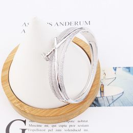 gros or unisexe bracelet à ongles plaqué or 18 carats bijoux bracelets pour femmes fille dames ensemble bijoux de luxe concepteur anniversaire fête de mariage fiancée quotidienne mariée