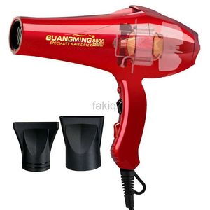 Big Hair Sèchers AC moteur réel 2200W Professionnel Sécheur de cheveux puissant chauffage rapide chauffage et ajustement froid sèche-air pour le salon de coiffure Utiliser 240403