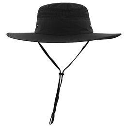 Big Head man grand taille chapeau de soleil femmes pêcheur de plage pur coton coton casquette plus chapeaux de seau 5559cm 6065cm 240403