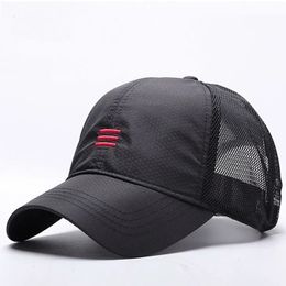 Casquette de Baseball pour hommes, grande tête, grande taille, tissu fin, maille, chapeau de soleil, chapeaux M 55-59cm L 60-64cm, 231229