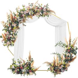 Big Iron Circle Wedding Birthday Party Square Base Round Decoration Decoration Contexte Props forts Porte de fleur unique 240419