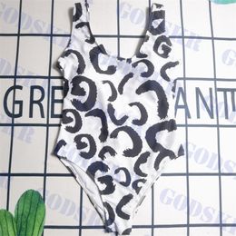 Grande lettre Logo maillots de bain femmes une pièce Bikini été plage maillot de bain pour les femmes