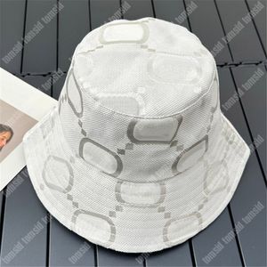 Chapeau de godet de concepteur de grandes lettres pour hommes pour hommes chapeau de luxe à large bord marque de mode chapeau de seau ajusté plat protection solaire casquette de rue
