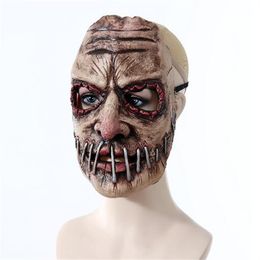 Big Mouth Nail Terror Mask Halloween Party Latex Ghost Festival Zachte Imitatie Hoofddeksels Dressing GC2210