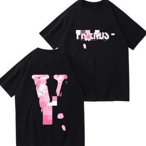 Big-Name Designer Big V T-shirt à manches courtes Summer Burst Couple T-shirt Top Top en coton pour hommes et femmes94su