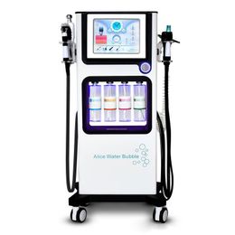 Big Power Salon 7 en 1 Microdermoabrasión Máquina hidrofacial Depurador de piel Estiramiento facial Limpio Multifunción Eliminación de espinillas Equipo de vacío Uso clínico