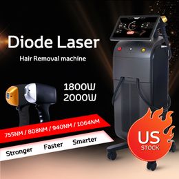 Grote Promotie Diode Laser Ontharing Machine Pijnloos Permanente Haar Remover 755nm 808nm 1064nm 940nm