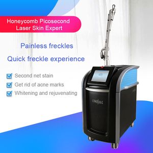 Grande promotion picoseconde q commutateur laser détatouage pico lazer picocare pour cicatrice chloasma FDA CE approuvé 755nm 1064nm 532nm 1320nm tirs illimités