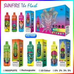 Big Puff Sunfire 9000puffs Dernivins E Cigarettes POD DÉPECONDAGE DE PODE DE POD