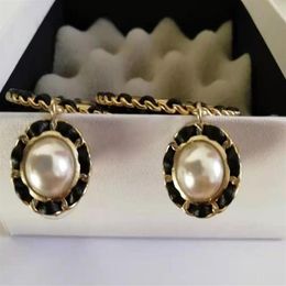 Grandes boucles d'oreilles rondes pendantes pour femmes, cadeau d'amoureux de mariage, bijoux à la mode avec flanelle bag234a