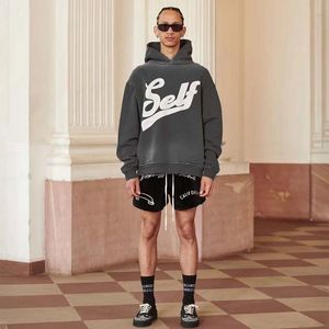 Grote verkoop askyurself mannen hoodie man sweatshirts kanyes hoodies losse sweatshirts hooded sweatshirt zware katoenen dikke fleece pullovers