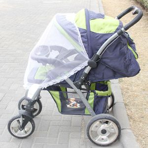 Grote uitverkoop!!!Kinderwagen klamboe Kinderwagen Mosquito Insect Shield Netto Bescherming Mesh Buggy Cover Kinderwagenaccessoires