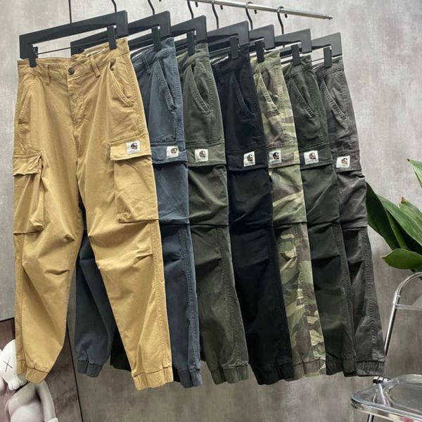 Grande vente surdimensionné hommes pantalons Carhart Designer pantalon décontracté travail ample multi-fonctionnel Leggings pantalon poche pantalons de survêtement