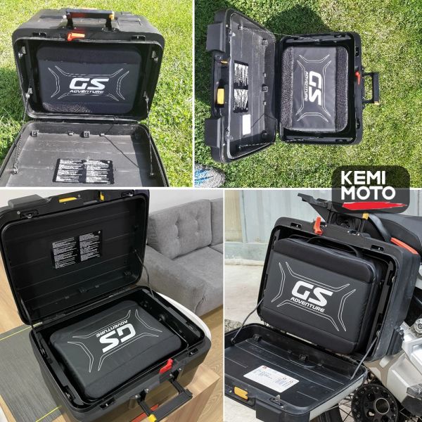 Grande vente!Vario Case Sacs intérieurs pour BMW R1200GS LC R 1200GS LC R1250GS Adventure Adv F750GS F850GS Boîte à outils Boîte de selle Sacages