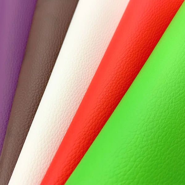 Big Sheet 50*60 cm Litchi PU Leatherette Faux Faux Sewomg Fabric Synthetic Se cose Cirora Bag Bag Sofa Diy Material hecho a mano