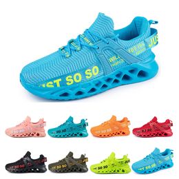 Grandes chaussures Femmes Brewable Toile Taille mode respirant confortable Bule Bule Casual Mens Trainers Sports Sneakers A8 XJ 49