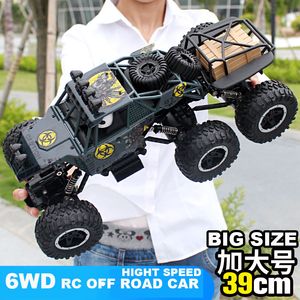 Coche teledirigido de gran tamaño 1:10 6WD 2,4G, coche de juguete teledirigido, Buggy 2020, camión de alta velocidad, vehículo de escalada todoterreno, juguete