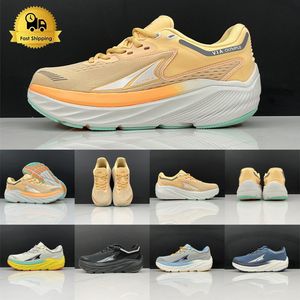 Big Size 12.5 Altra Via Olympus Via Road-hardloopschoenen voor heren Dames Sportschoen Marathon Schokabsorptie Gedempte joggingsneakers Drievoudige zwarte trail-sneakers