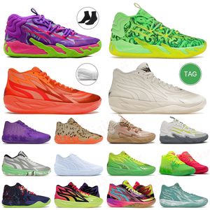 Big Tize 12 Lamelo Ball Basketball Zapatos MB01 2.0 Entrenadores para hombres NUEVOS MB03 TOXIC HILLS AZUL HIVE SUPERNOVA RICK AND Morty Queen City Black Sunset Women Men Sneakakers