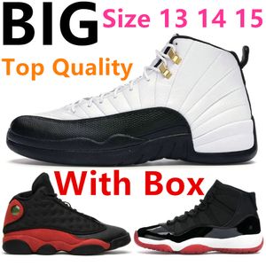 Big Size 13 14 15 Basketbalschoenen Met Doos 11 Bred 13s Jumpman 12 Taxi Topkwaliteit Heren Designer Sport Sneakers Outdoor Mode Schoeisel platformschoen