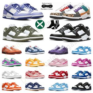 Grande taille 13 Chaussures de course basses Designer Skateboard OG Sneakers Pandas Lows Noir Blanc Triple Rose Jarritos Freedy Krueger UNC Orange Lobster Chunky Trainers