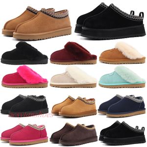 Big Size 35-43 Designerschoenen Dames Winterlaarzen Australië Bont Slippers Minilaars Klassieke Platformlaarzen Suède Wol Comfort Winterwol Pluche Enkel Korte Laarzen