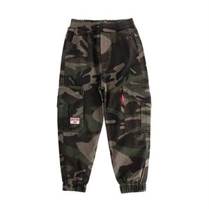 Grande taille 4-14 ans adolescent vêtements Camouflage enfants pantalons Camo garçons militaire pantalon 924 V2232J