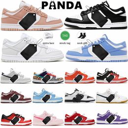 Big Size 46 47 Designer Schoenen Panda Laag Wit Zwart Plate-forme skate Work-out Sneakers Grijs Fog Unc Valentijnsdag Luxe Heren Heren Dames Trainers duncks dhgate duks