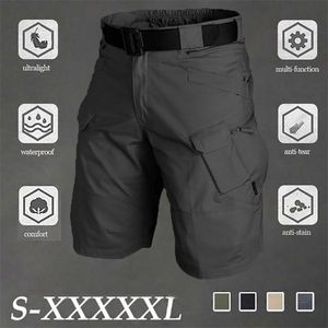 Big Size 5XL klassieke tactische shorts Mannen Outdoor Waterdichte Militaire Camouflage Multi-Pocket Mens Swat Cargo 210629