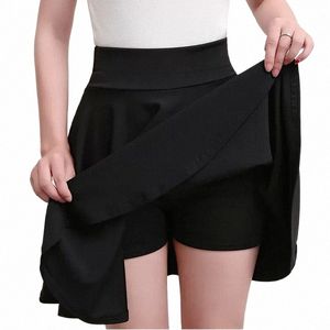 Big Size Dans Rok Voor Vrouwen Moderne Dans Jazz Salsa Korte Rok Training Praktijk Kleding Anti-Blootstelling 2024 Gratis schip W0Bo #