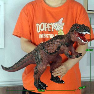 Grande Taille Jurassic Wild Life Dinosaure Jouets Tyrannosaurus Rex World Park Dinosaure Modèle Figurines Voix Jouet pour Enfants Garçon Cadeau G1224